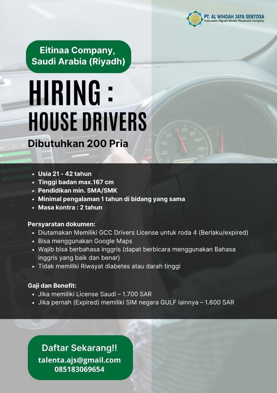 Foto: LOKER NEGARA SAUDI ARABIA (RIYADH) PT. AL WIHDAH JAYA SENTOSA