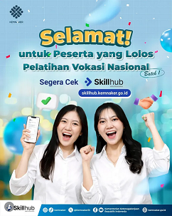 Foto: PESERTA LOLOS PELATIHAN VOKASI NASIONAL