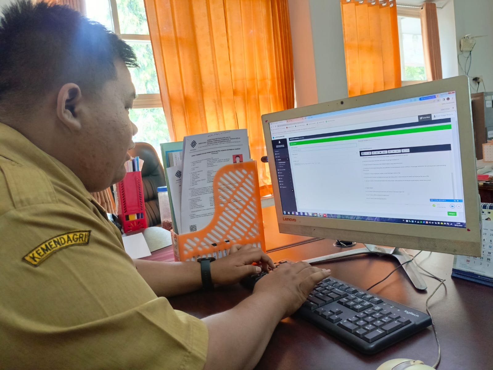 Foto: ARSIP AMAN, ADMINISTRASI NYAMAN, PELAYANAN HUBUNGAN INDUSTRIAL BERJALAN MAKSIMAL
