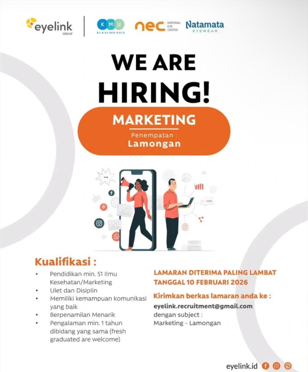 Foto: LOKER KMU RS & KLINIK MATA
