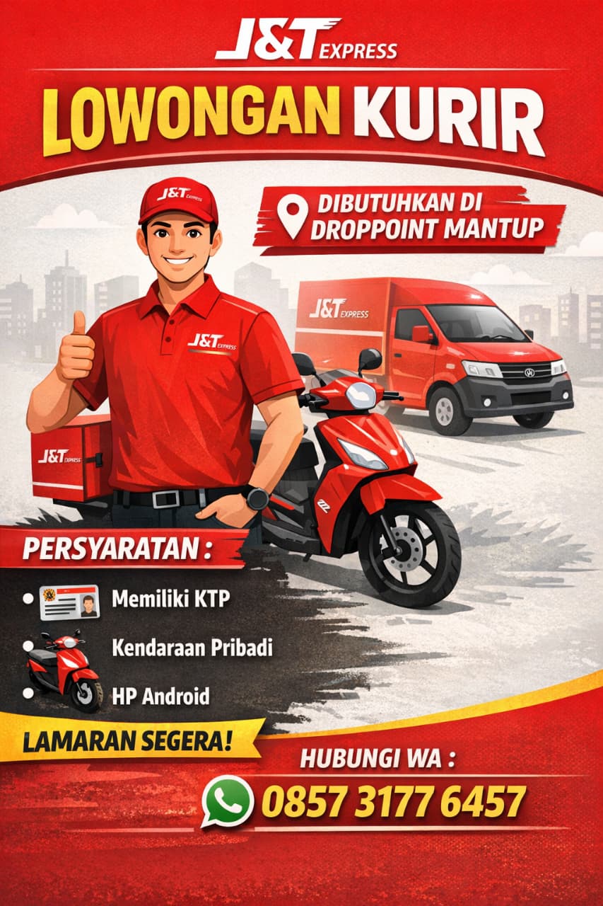 Foto: LOKER J&T EXPRESS