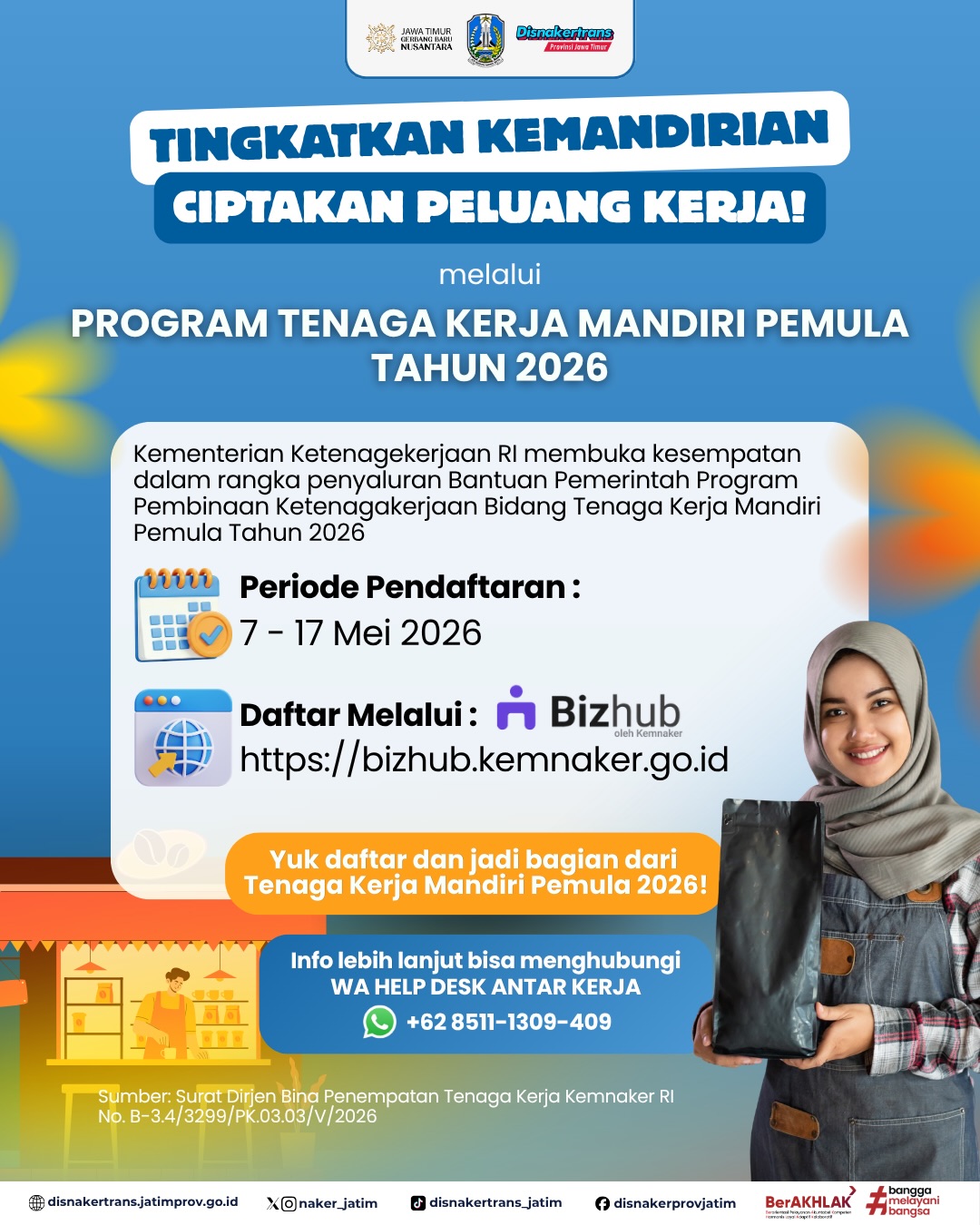 Foto: TINGKATKAN KEMANDIRIAN CIPTAKAN PELUANG KERJA!