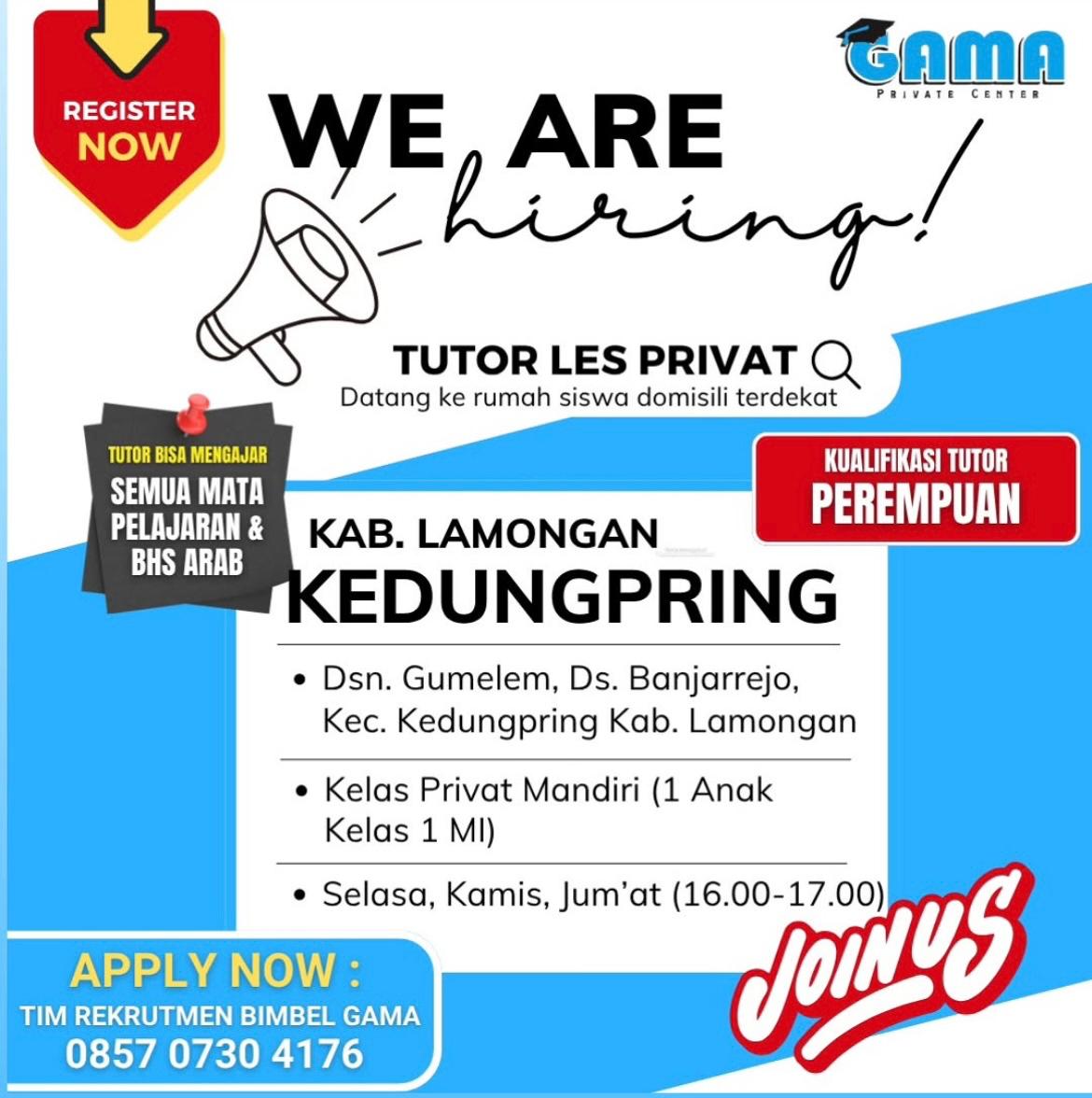 Foto: LOKER GAMA PRIVATE CENTER