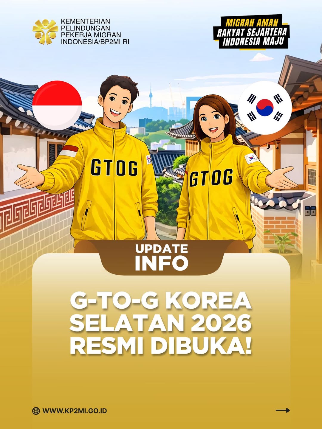 Foto: G TO G KOREA SELATAN 2026 RESMI DIBUKA!