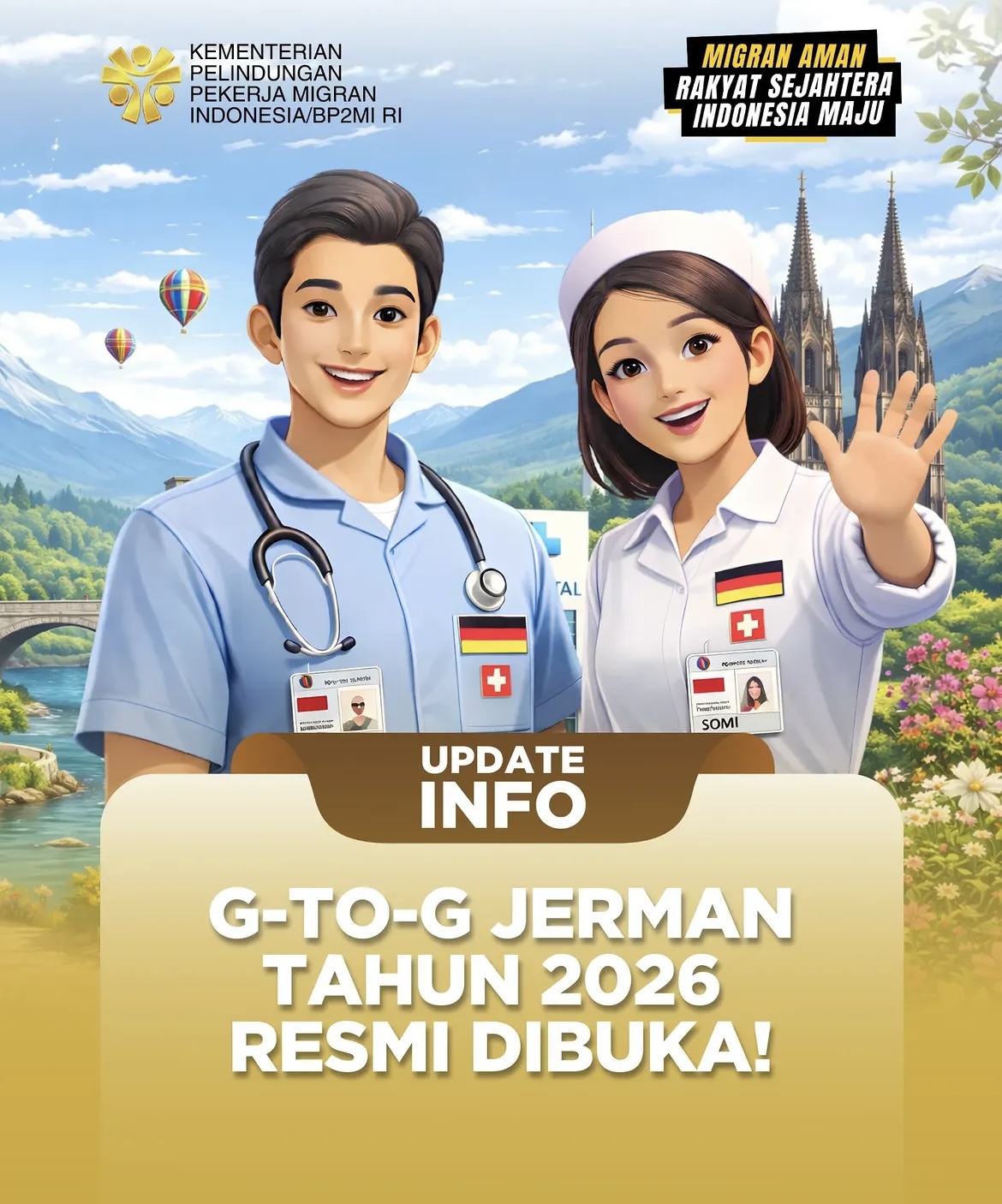 Foto: G TO G JERMAN TAHUN 2026 RESMI DIBUKA