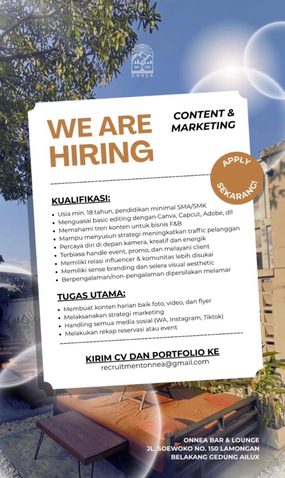Foto: LOKER ONNEA BAR & LOUNGE