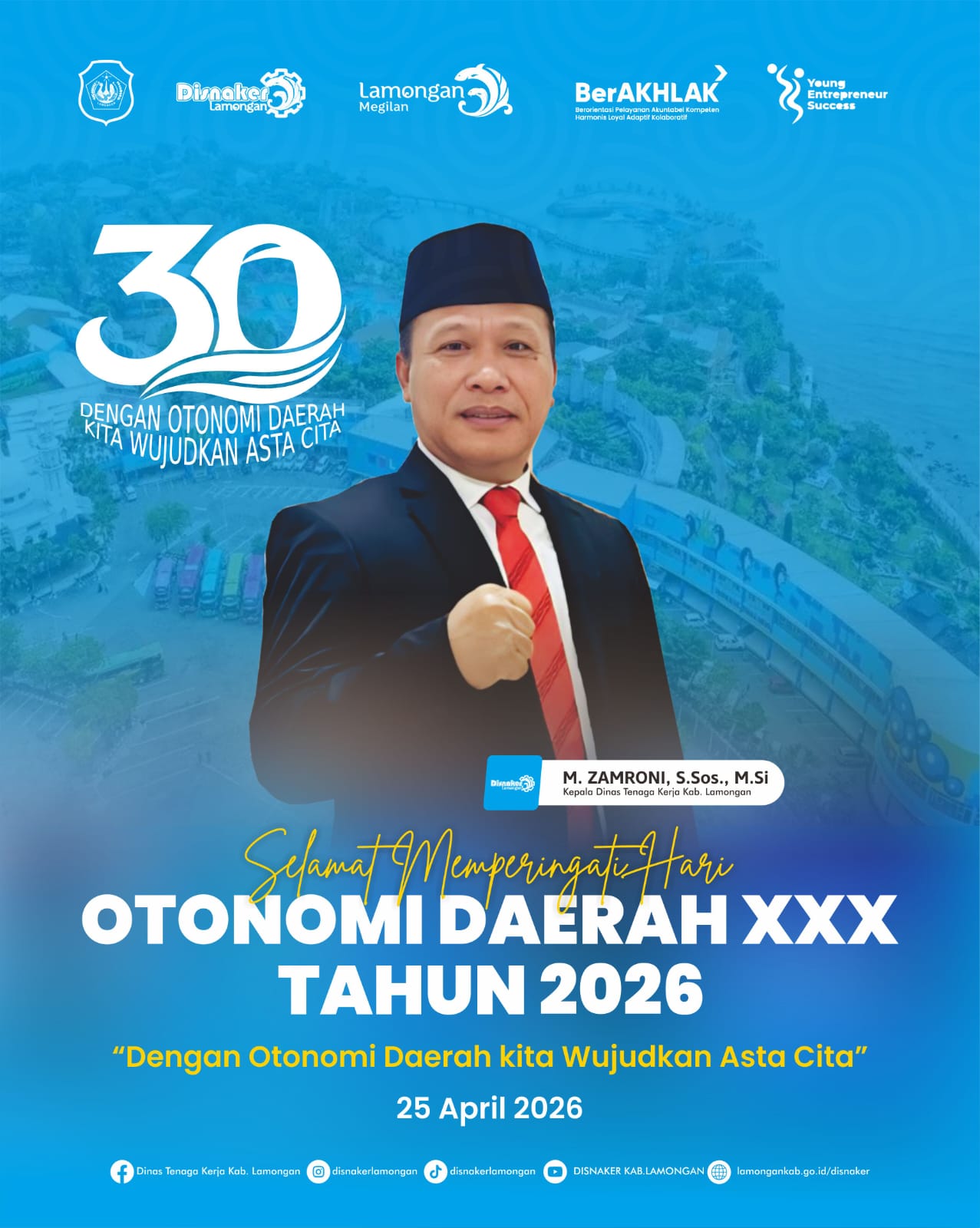 Foto: SELAMAT MEMPERINGATI HARI OTOMI DAERAH KE-XXX TAHUN 2026