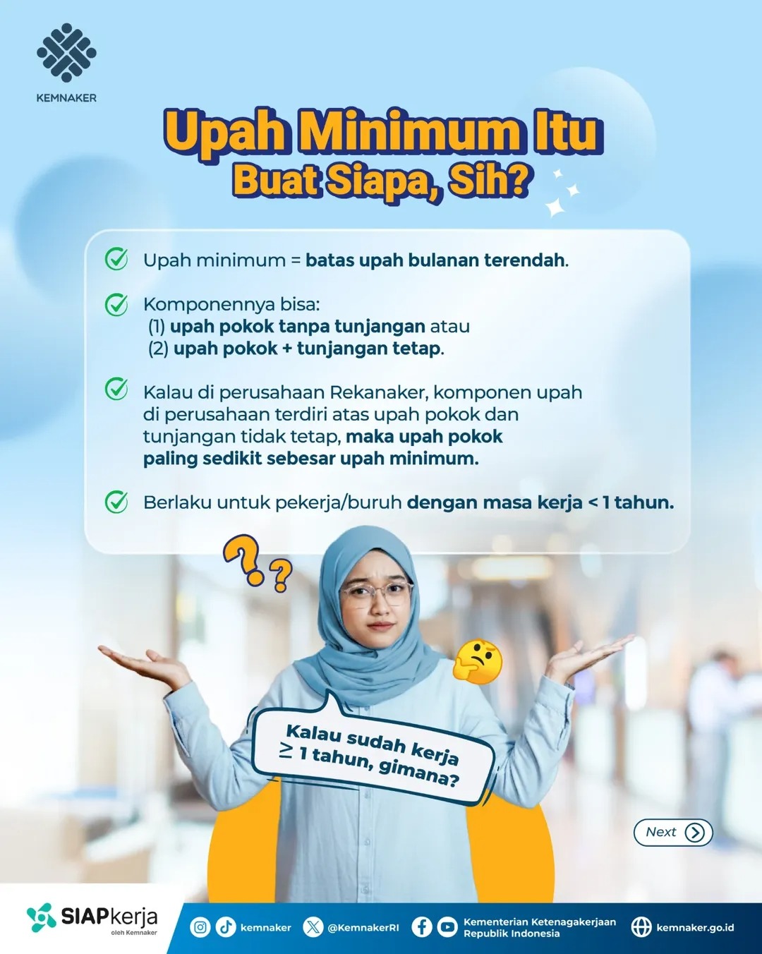 Foto: UPAH MINIMUM ITU BUAT SIAPA, SIH?