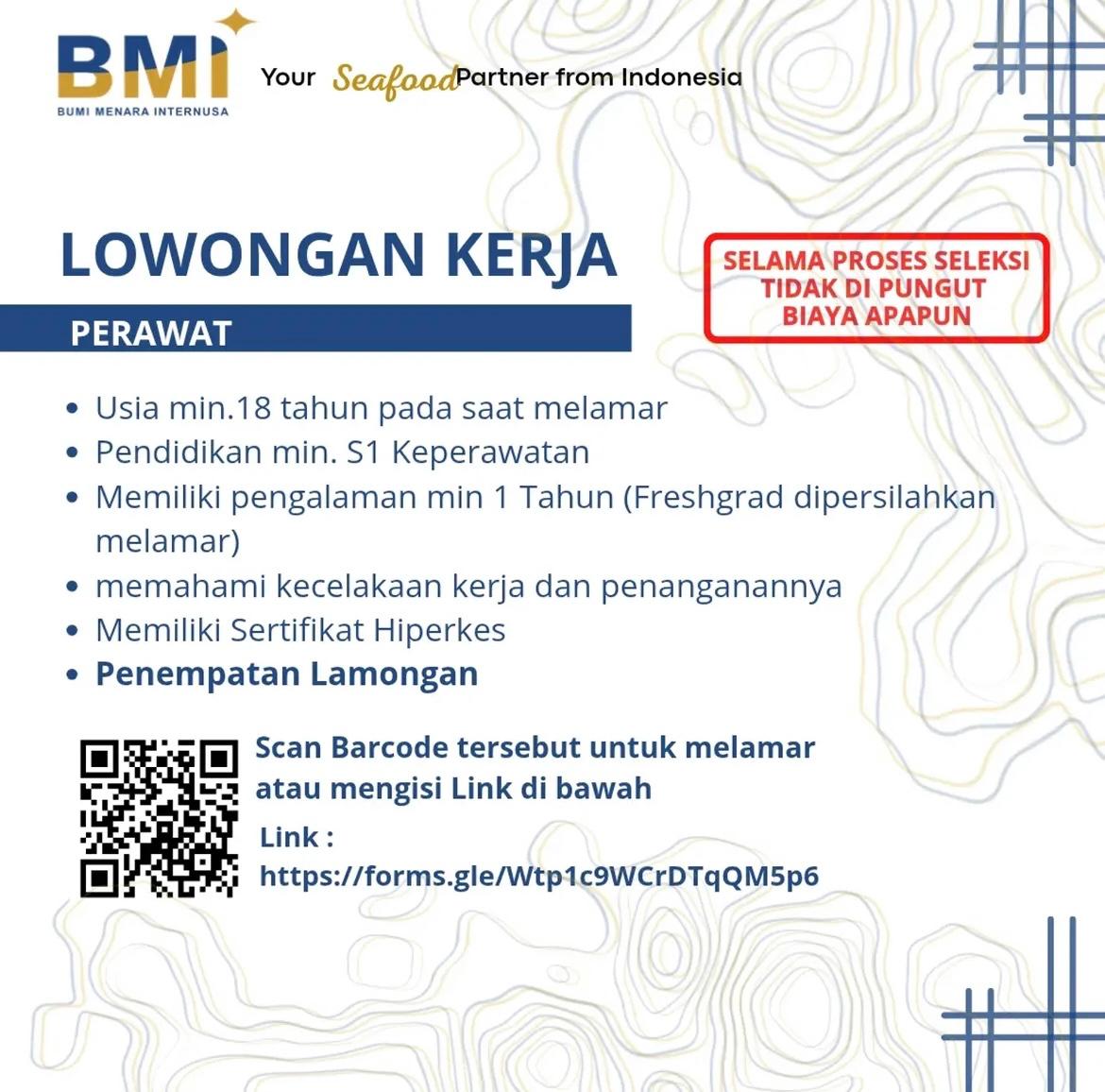 Foto: LOKER PT. BMI