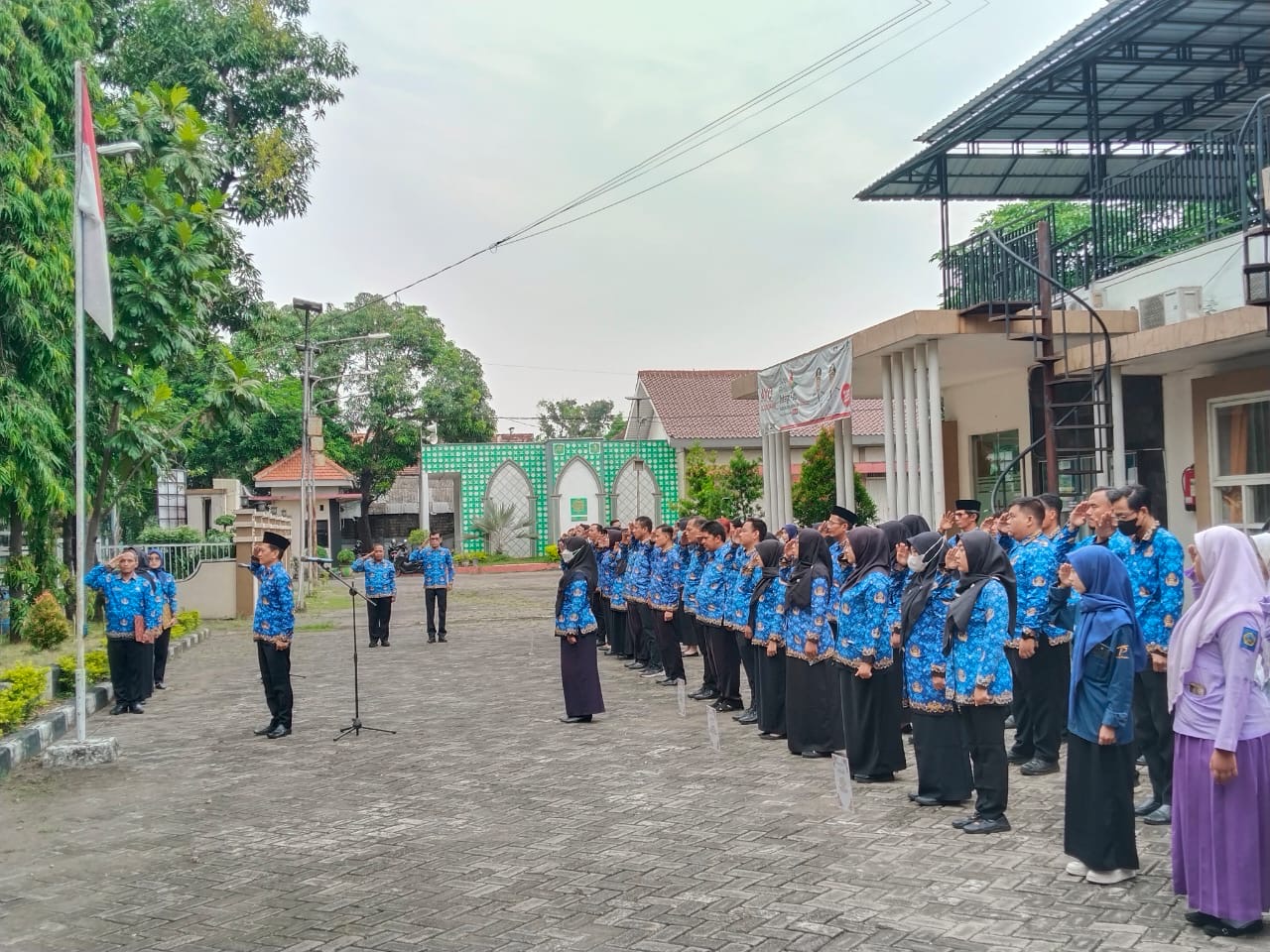 Foto: APEL PAGI DINAS TENAGA KERJA KAB. LAMONGAN