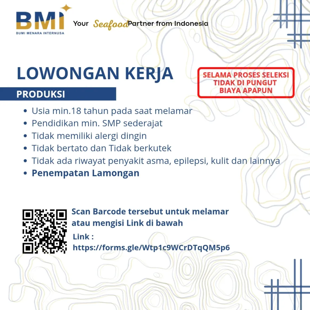 Foto: LOKER PT. BMI