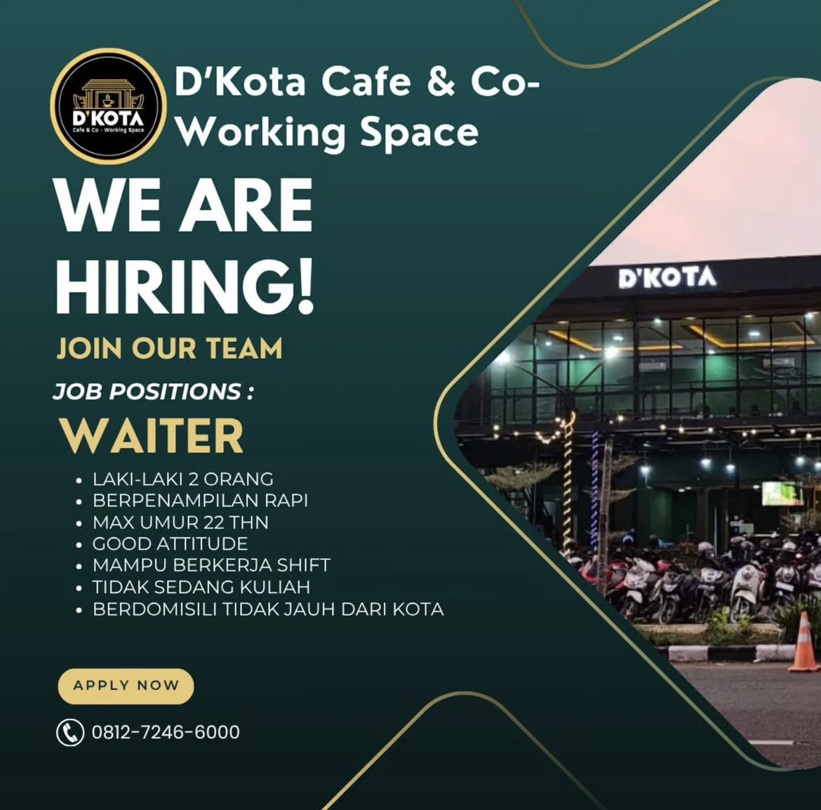 Foto: LOKER D'KOTA CAFE & CO-WORKING SPACE