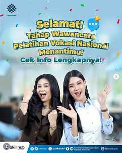 Foto: PESERTA LOLOS TAHAP WAWANCARA PELATIHAN VOKASI NASIONAL