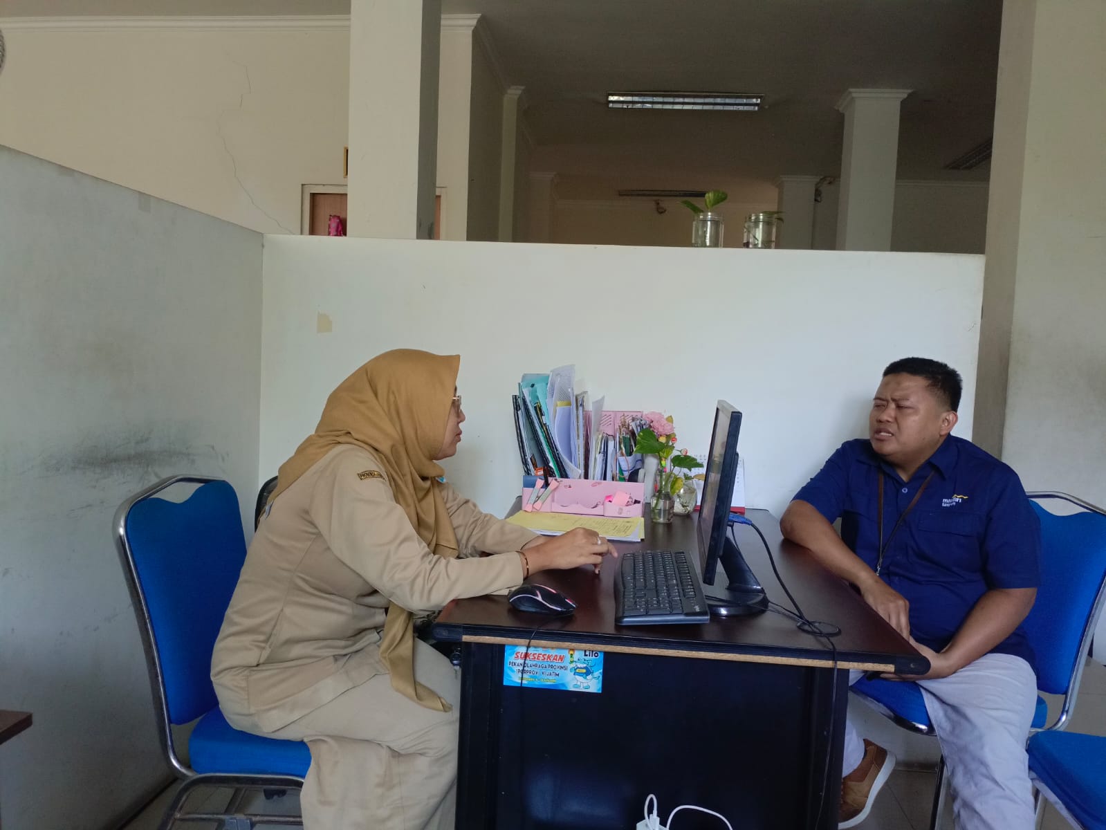 Foto: KONSULTASI JAMINAN SOSIAL KETENAGAKERJAAN, DISNAKER SIAP MELAYANI MASYARAKAT
