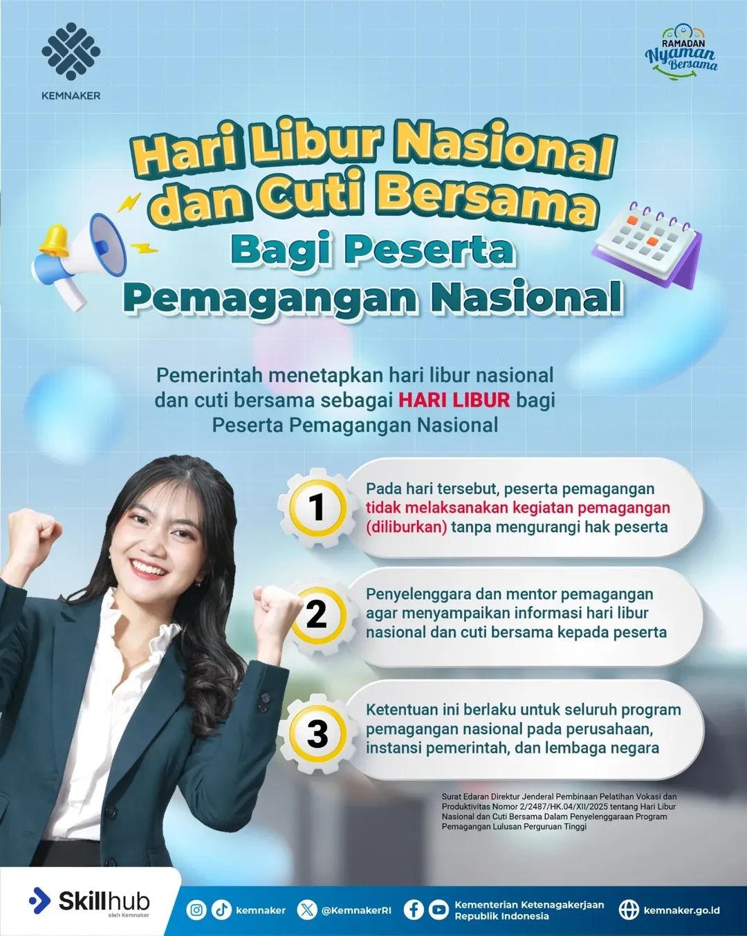 Foto: HARI LIBUR NASIONAL DAN CUTI BERSAMA BAGI PESERTA PEMAGANGAN NASIONAL