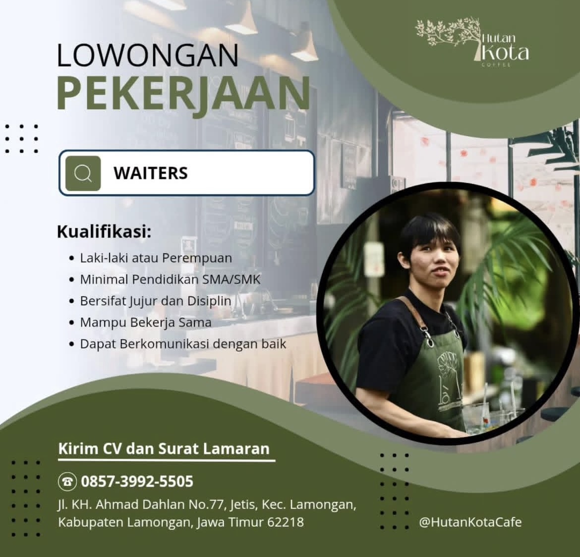 Foto: LOKER HUTAN KOTA CAFE