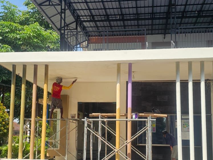 Foto: WUJUDKAN KENYAMANAN JEMPOLAN, DINAS TERKAIT PERCANTIK FASILITAS KANTOR LAYANAN PUBLIK