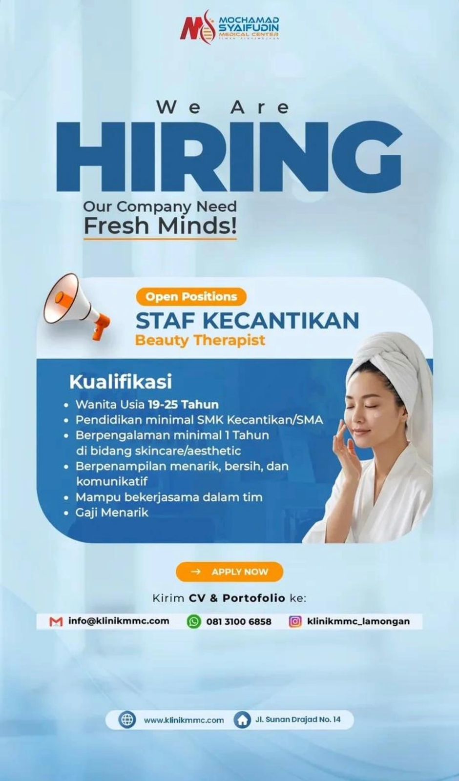 Foto: LOKER MOCHAMAD SYAIFUDIN MEDICAL CENTER