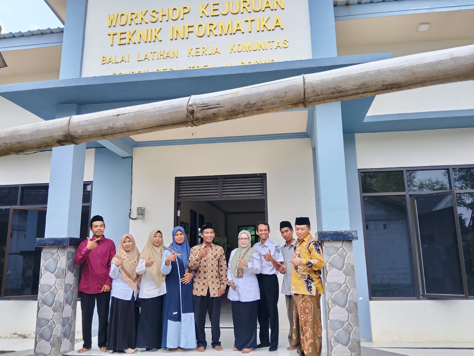 Foto: MONITORING DAN EVALUASI DI BLK KOMUNITAS YPI AL ROSYID