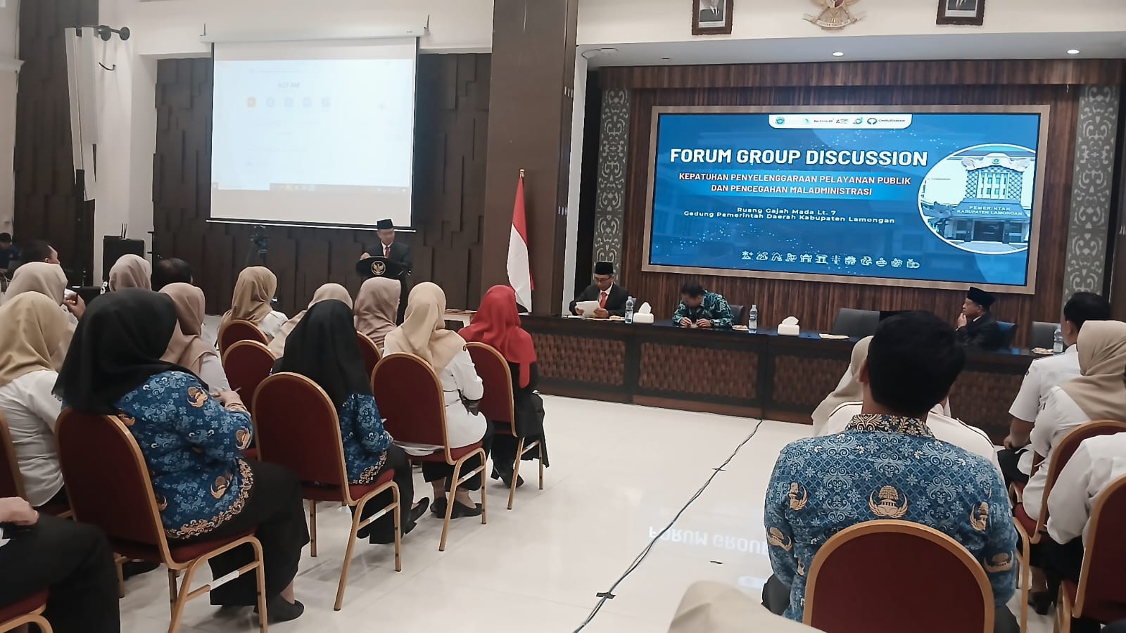 Foto: SEKRETARIS DINAS TENAGA KERJA KABUPATEN LAMONGAN HADIRI PENDAMPINGAN PERSIAPAN PENILAIAN MALL ADMINISTRASI PUBLIK