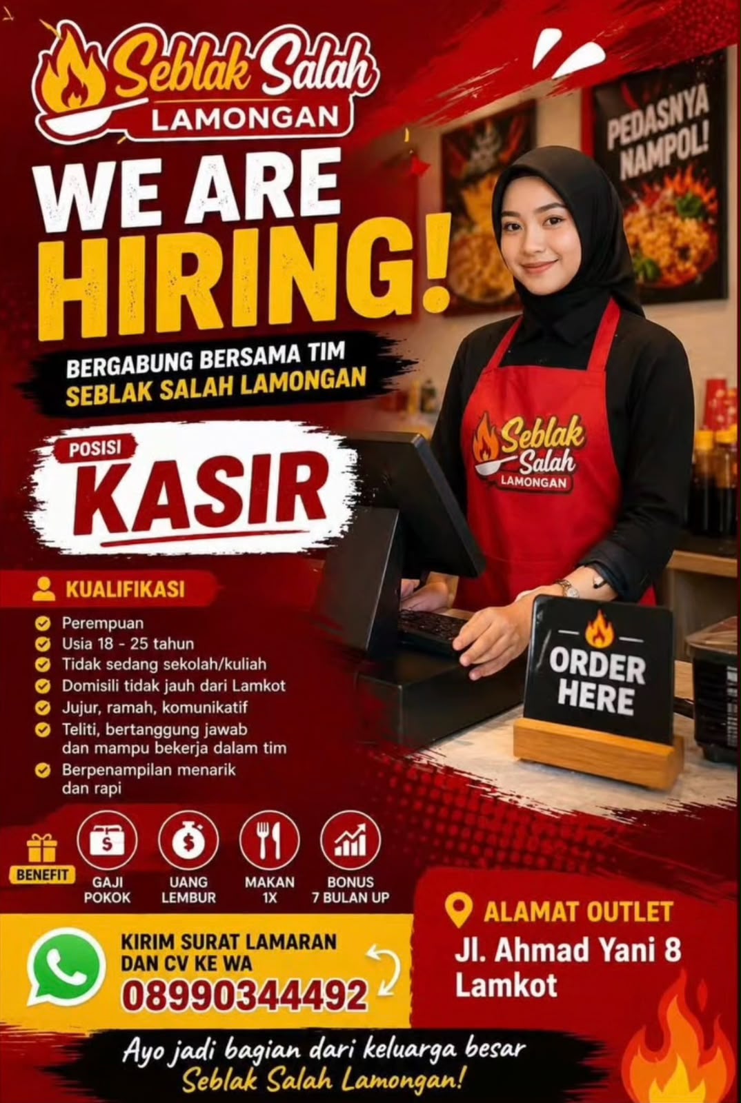 Foto: LOKER SEBLAK SALAH