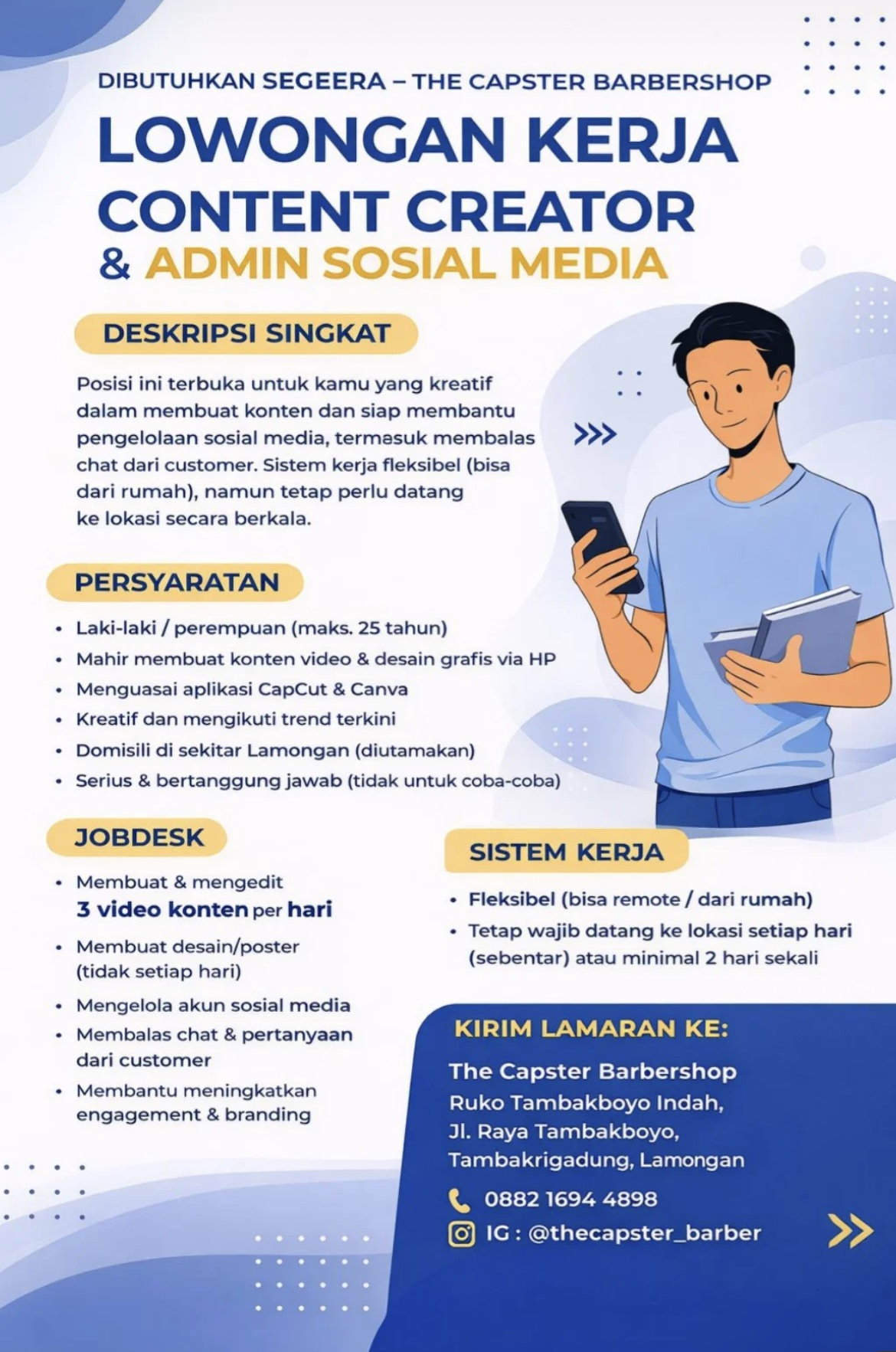 Foto: LOKER THE CAPSTER BARBERSHOP