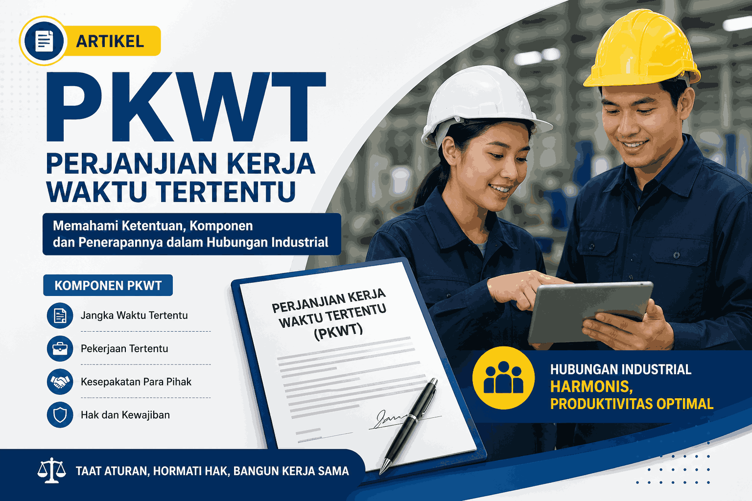 Foto: PERJANJIAN KERJA WAKTU TERTENTU (PKWT) DALAM PRESPEKTIF HUBUNGAN INDUT