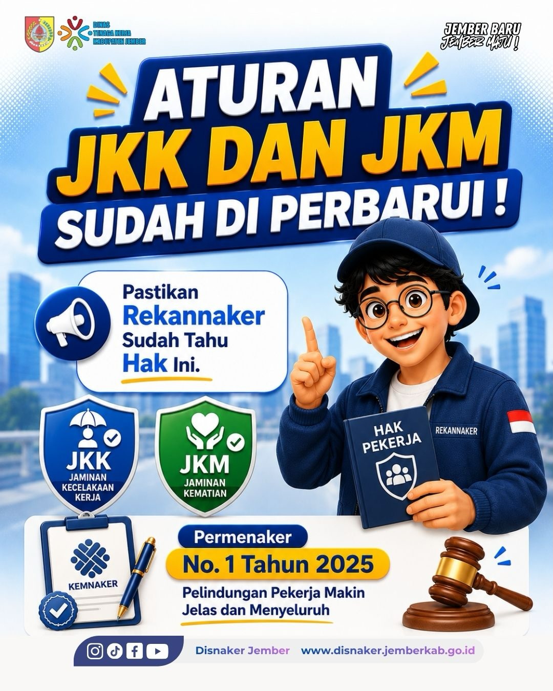 Foto: ATURAN JKK DAN JKM SUDAH DI PERBARUI