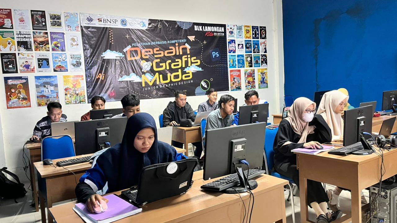 Foto: PELATIHAN DESAIN GRAFIS DI BLK LAMONGAN TINGKATKAN KOMPETENSI GENERASI KREATIF