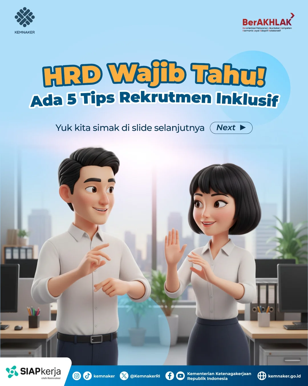 Foto: HRD WAJIB TAHU! ADA 5 TIPS REKTRUTMEN INKLUSIF