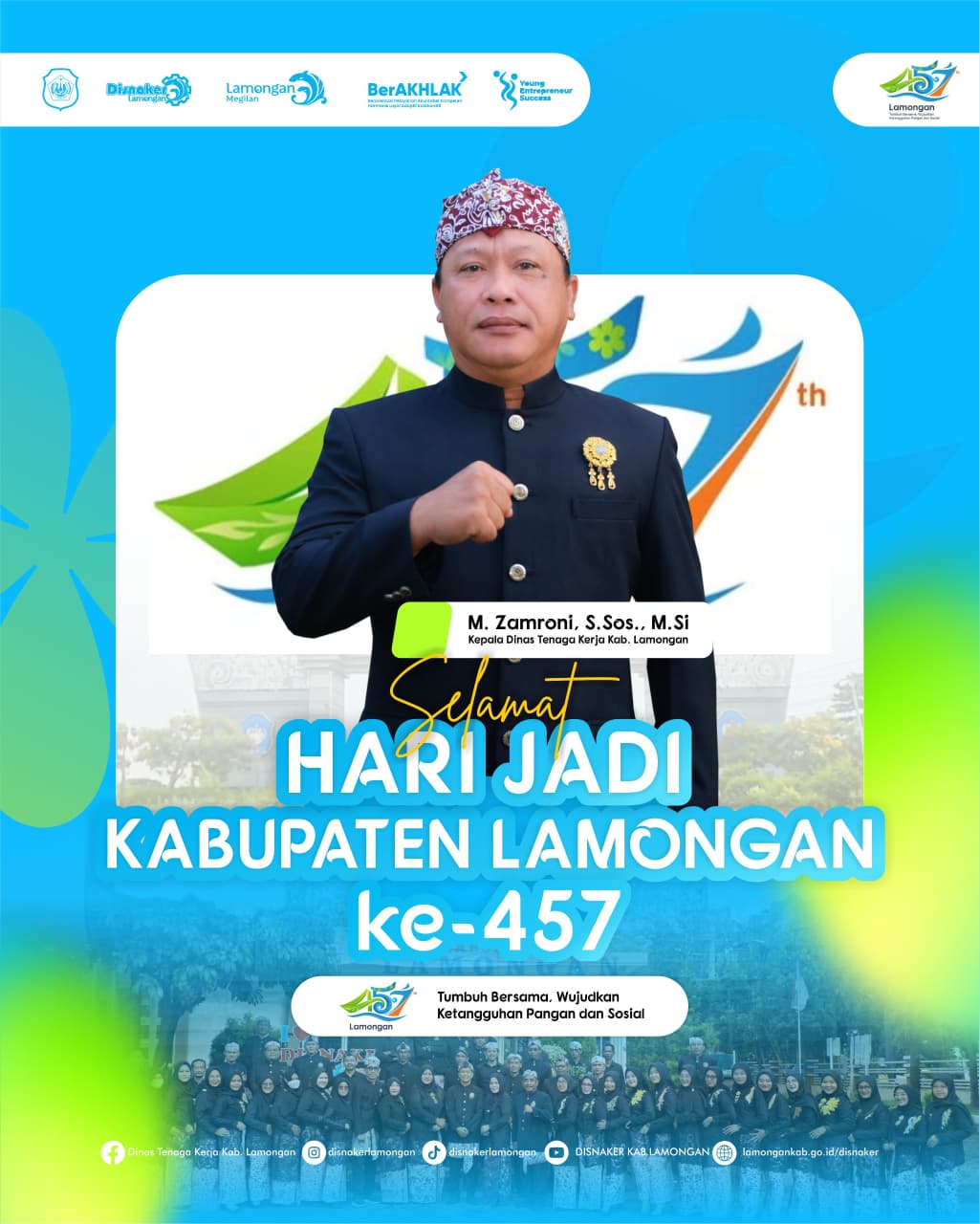 Foto: SELAMAT HARI JADI KABUPATEN LAMONGAN KE -457