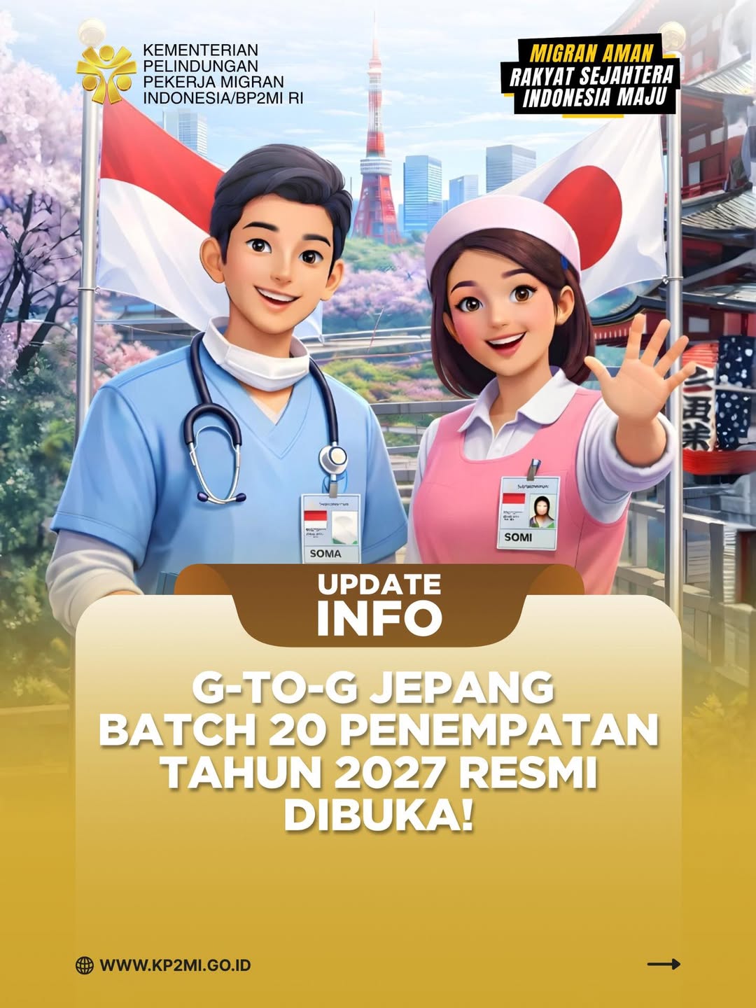 Foto: G TO G JEPANG BATCH 20 PENEMPATAN TAHUN 2027 RESMI DIBUKA!
