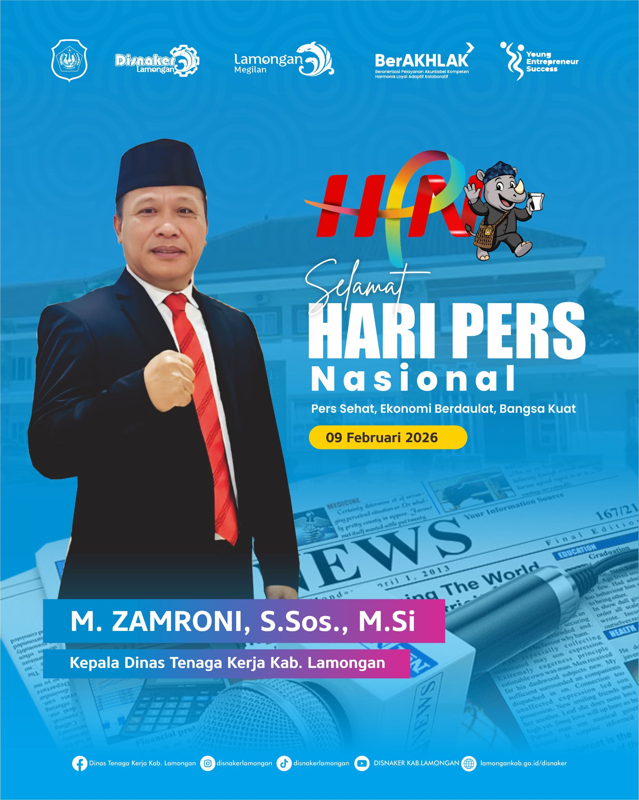 Foto: SELAMAT HARI PERS NASIONAL TAHUN 2025