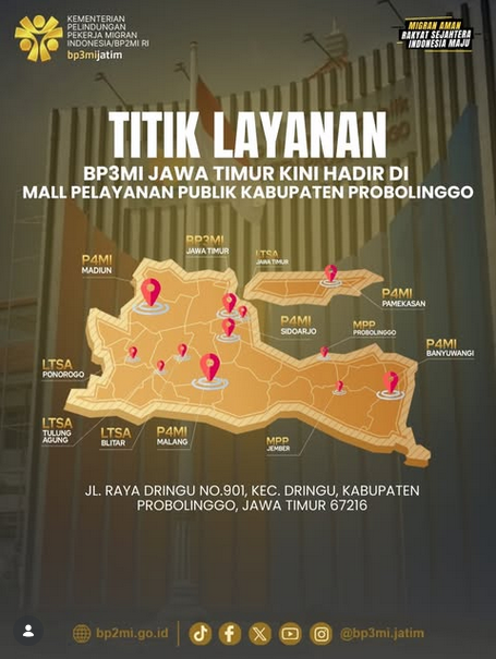 Foto: TITIK LAYANAN BP32MI JAWA TIMUR