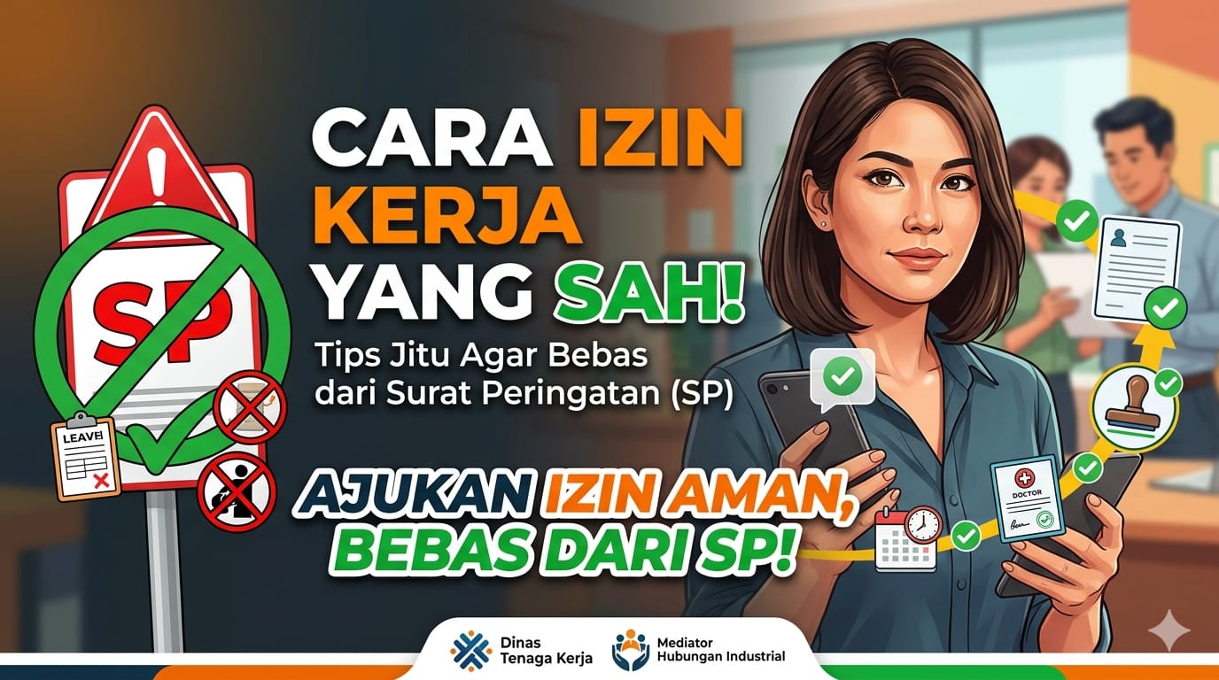Foto: JANGAN ASAL BOLOS, INI CARA IZIN KERJA YANG SAH AGAR BEBAS DARI BAYANG-BAYANG SP