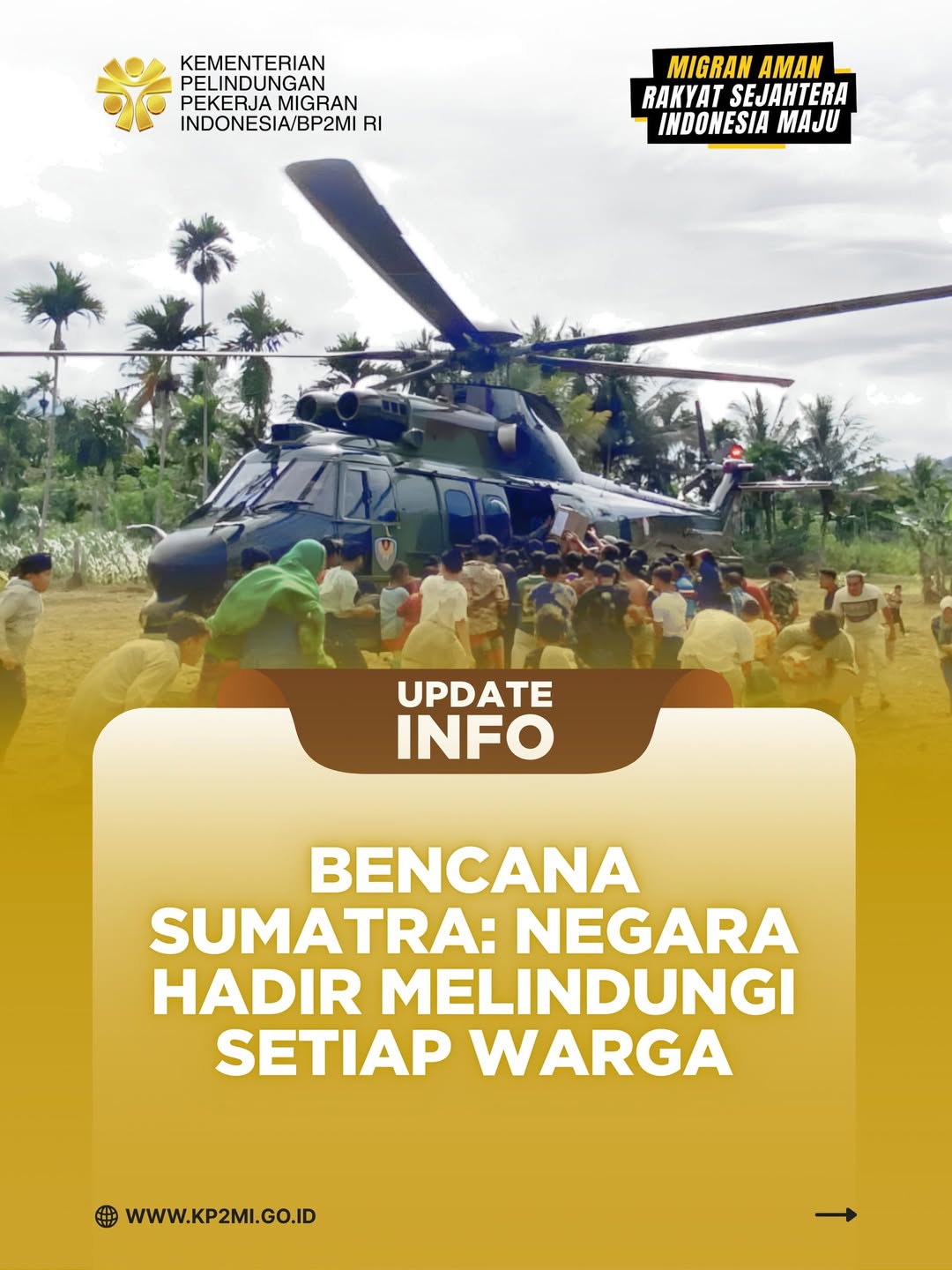 Foto: BENCANA SUMATRA : NEGARA HADIR MELINDUNGI SETIAP WARGA