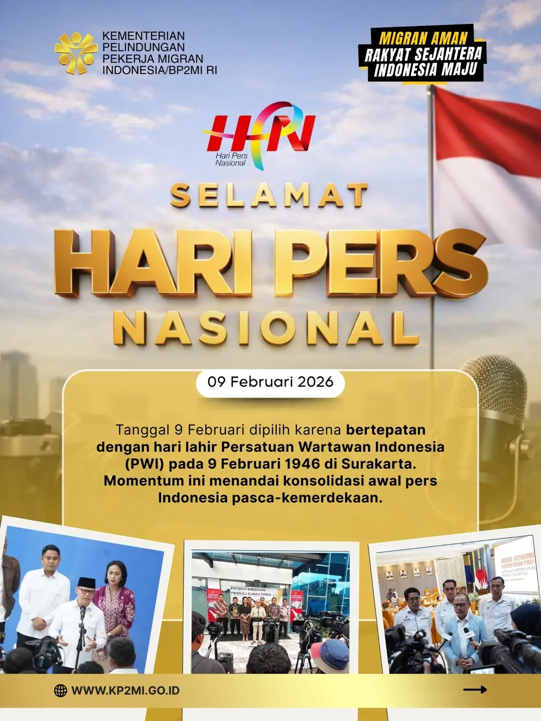 Foto: SELAMAT HARI PERS NASIONAL