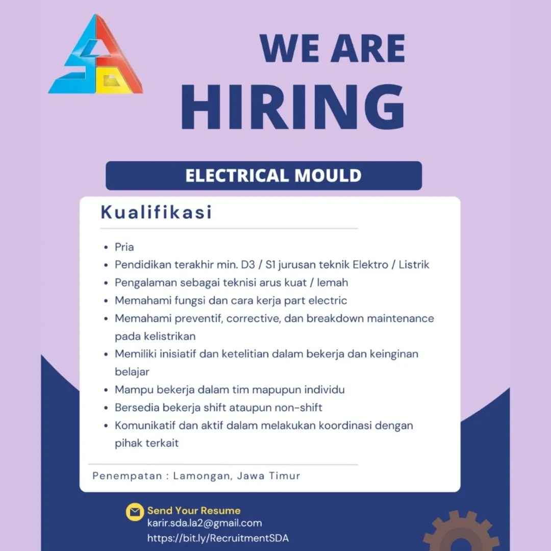 Foto: LOKER PT. SENTOSA DJAYA ABDI