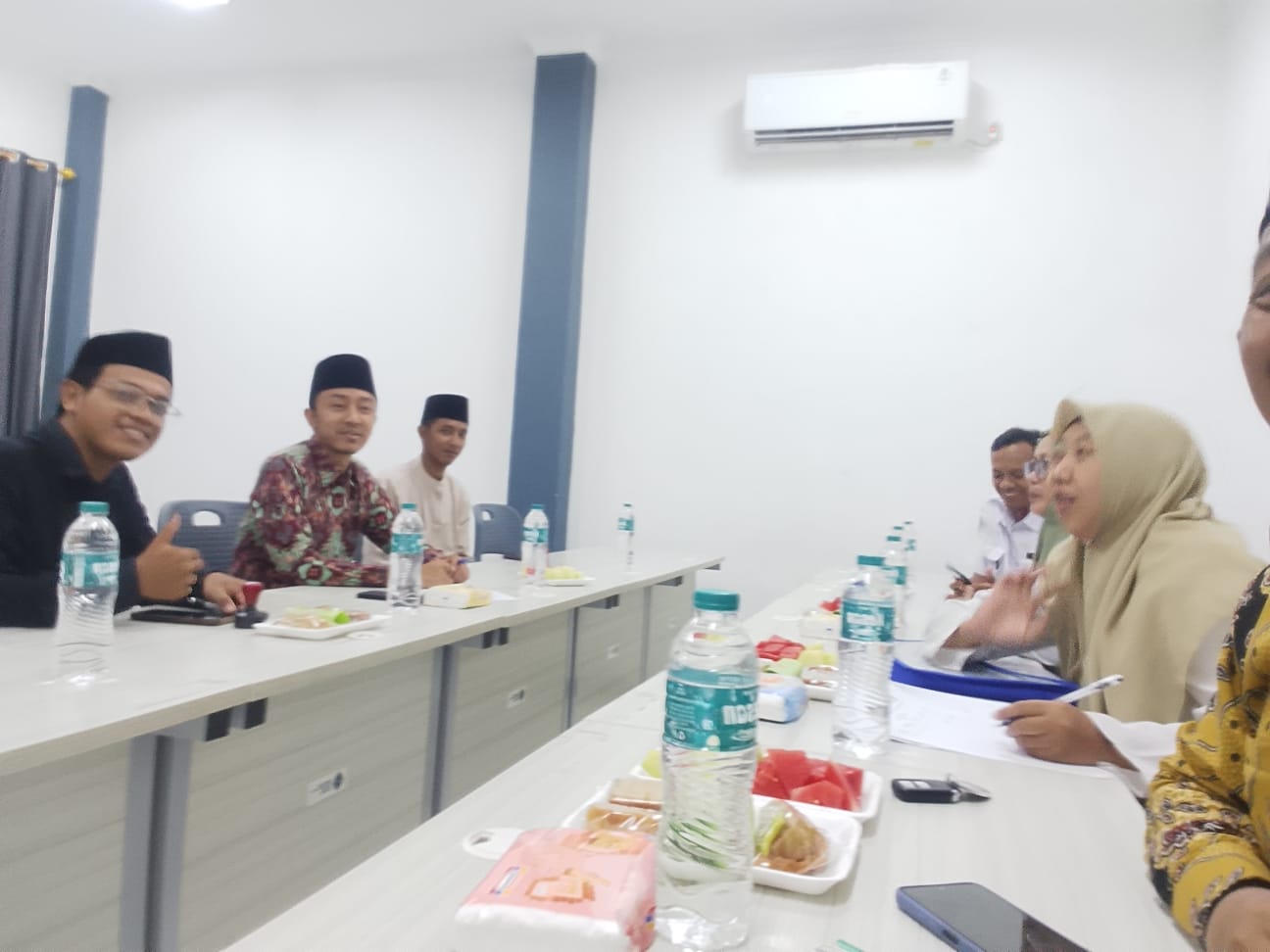 Foto: MONITORING DAN EVALUASI DI BLK KOMUNITAS PONDOK PESANTREN AR-ROUDLOH