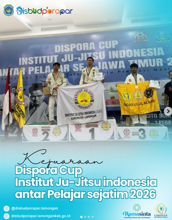 Foto: 🥋 Kejuaraan Dispora Cup Institut Ju-Jitsu Indonesia Antar Pelajar Se-Jatim 2026