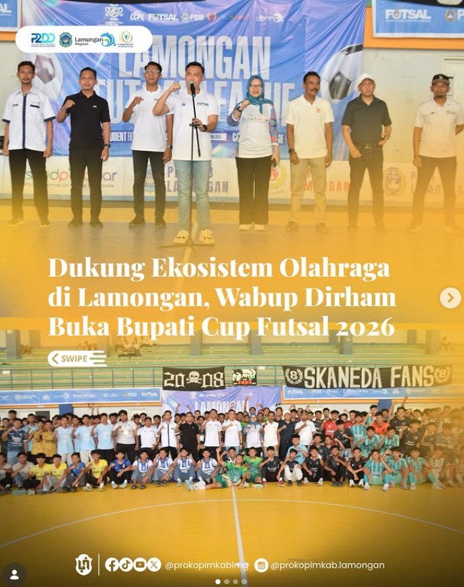 Foto: bupati cup futsal