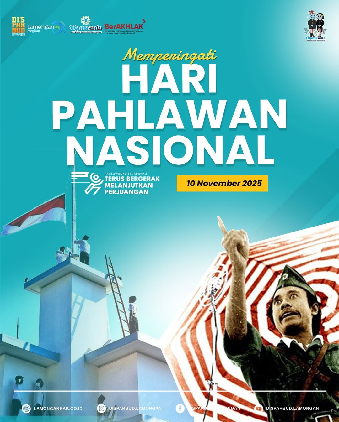 Foto: Selamat memperingati Hari Pahlawan Nasional 2025