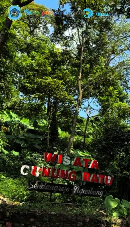 Foto: Gunung Ratu di Ngimbang menyimpan cerita lama yang terus hidup hingga kini.