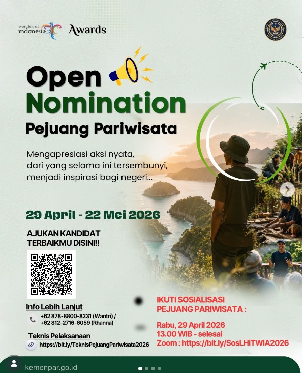 Foto: WONDERFUL INDONESIA AWARD 2026