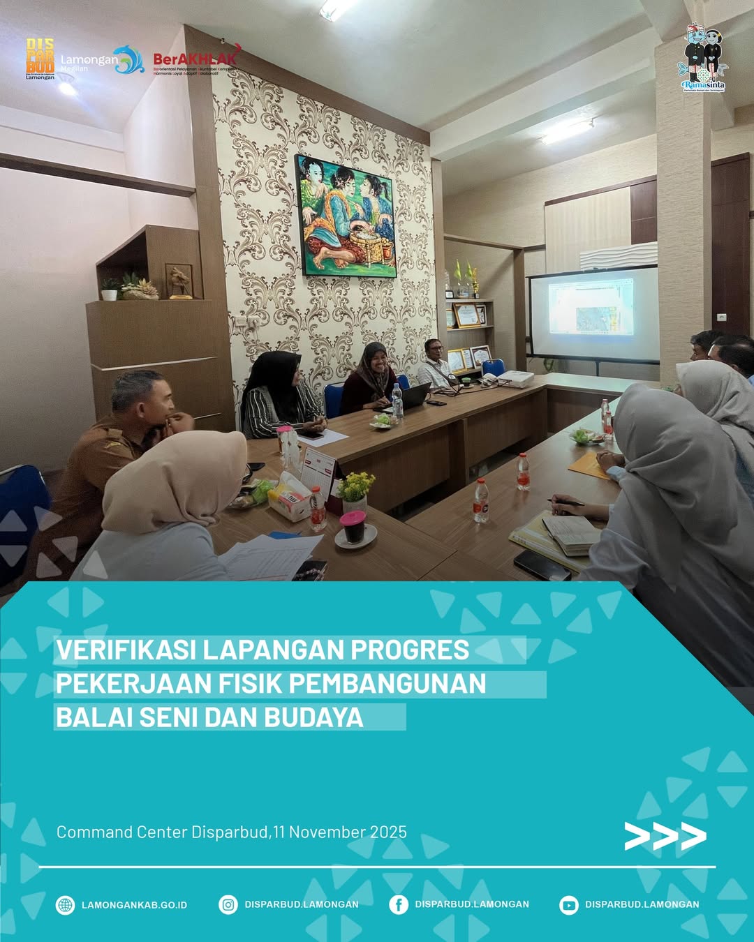 Foto: Verifikasi Lapangan Pembangunan Balai Seni dan Budaya