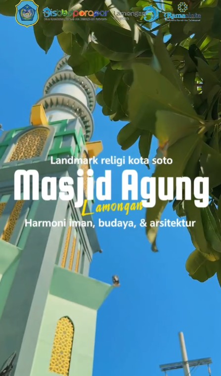 Foto: Masjid Agung Lamongan 🕌✨