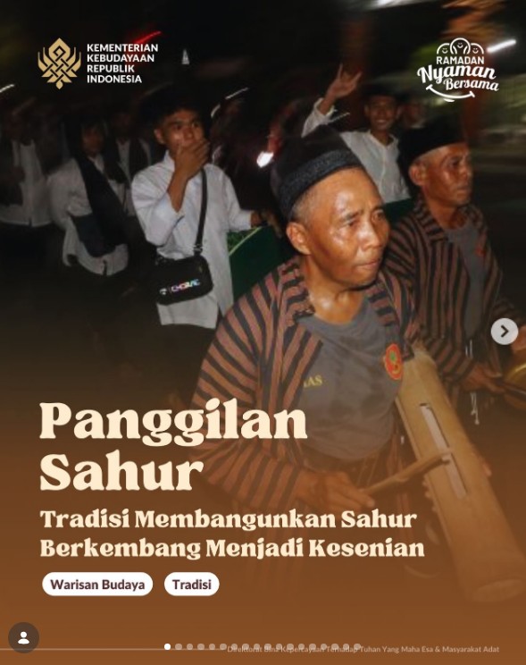 Foto: Panggilan Sahur