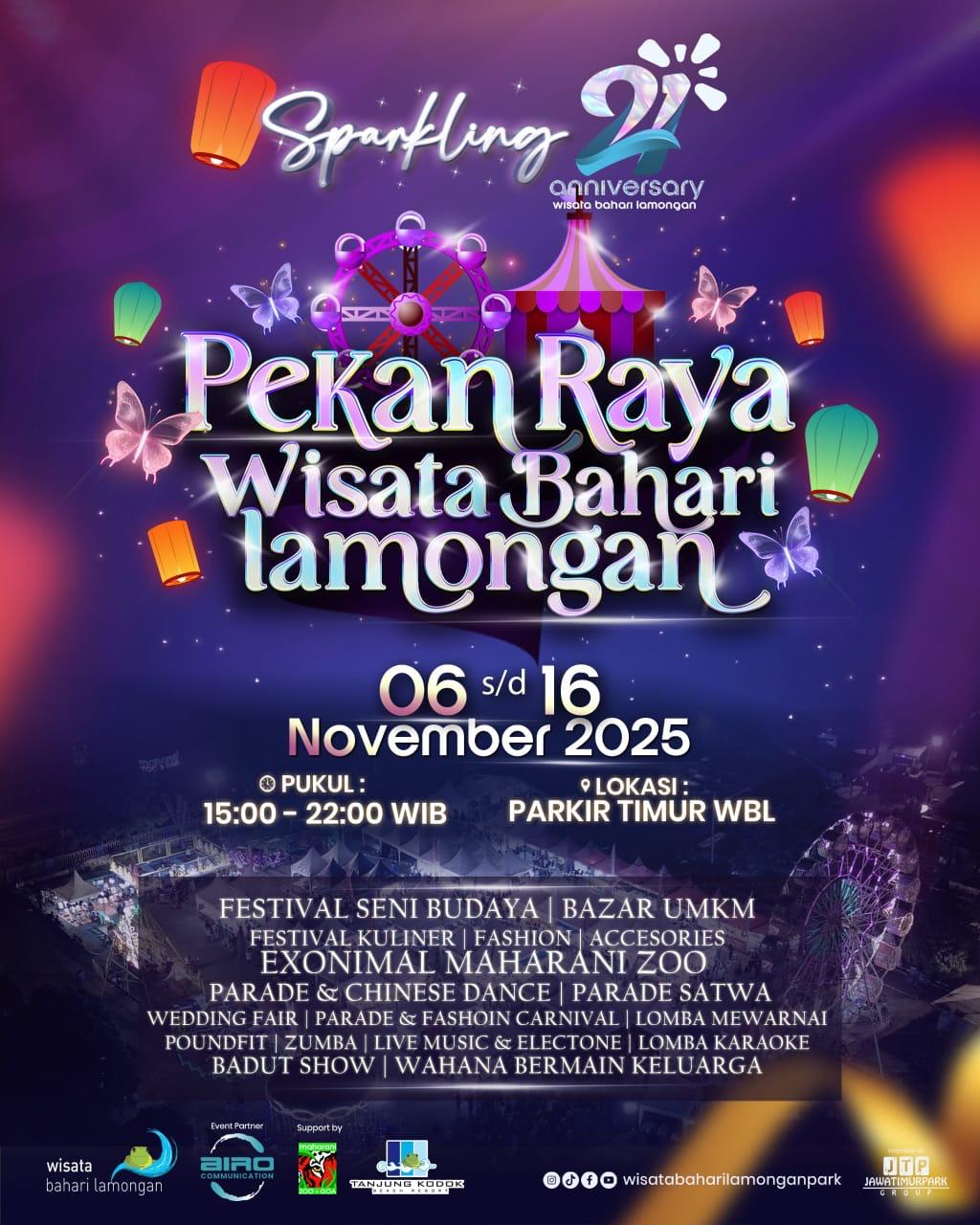 Foto: Pekan Raya Wisata Bahari Lamongan 2025