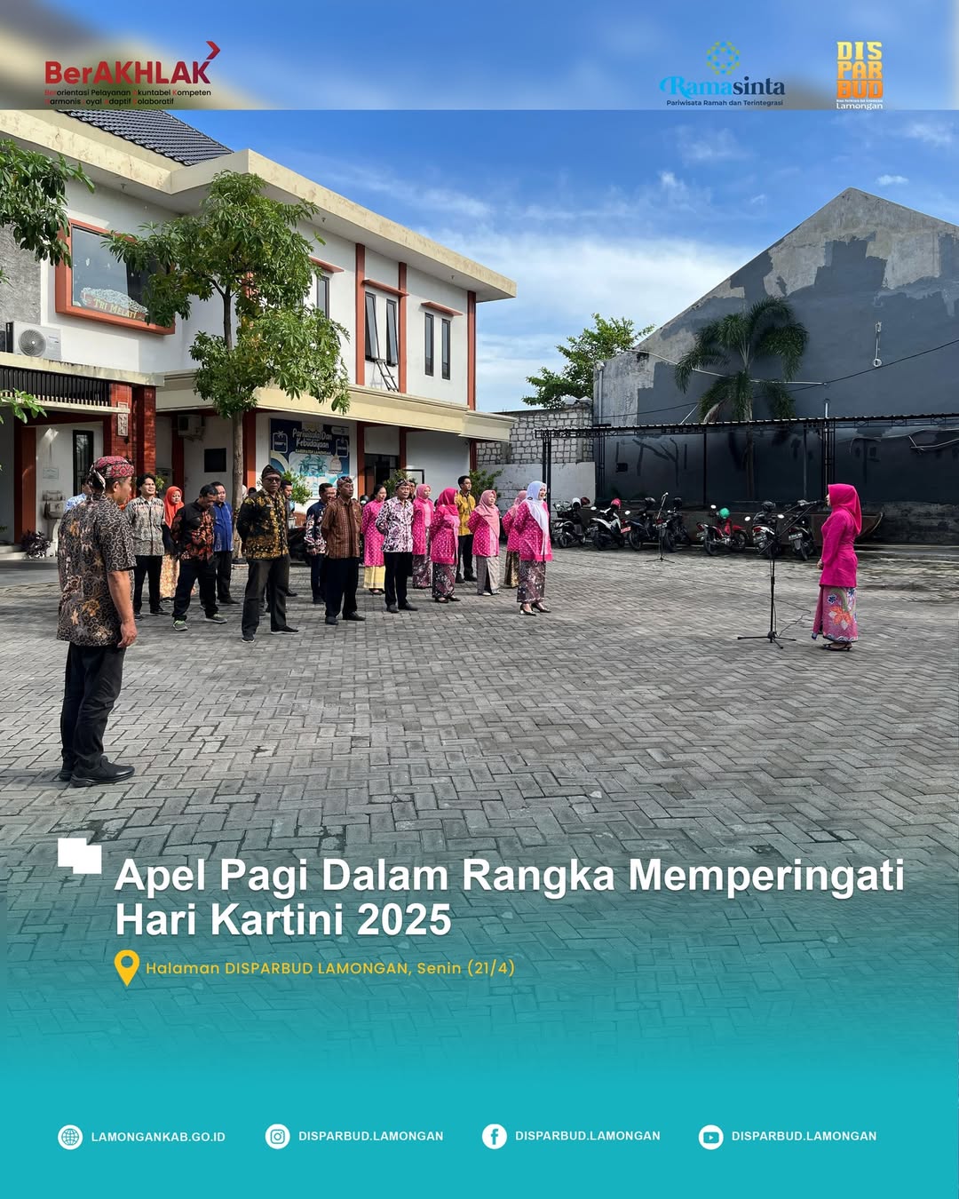 Apel Pagi Dalam Rangka Memperingati Hari Kartini 2025