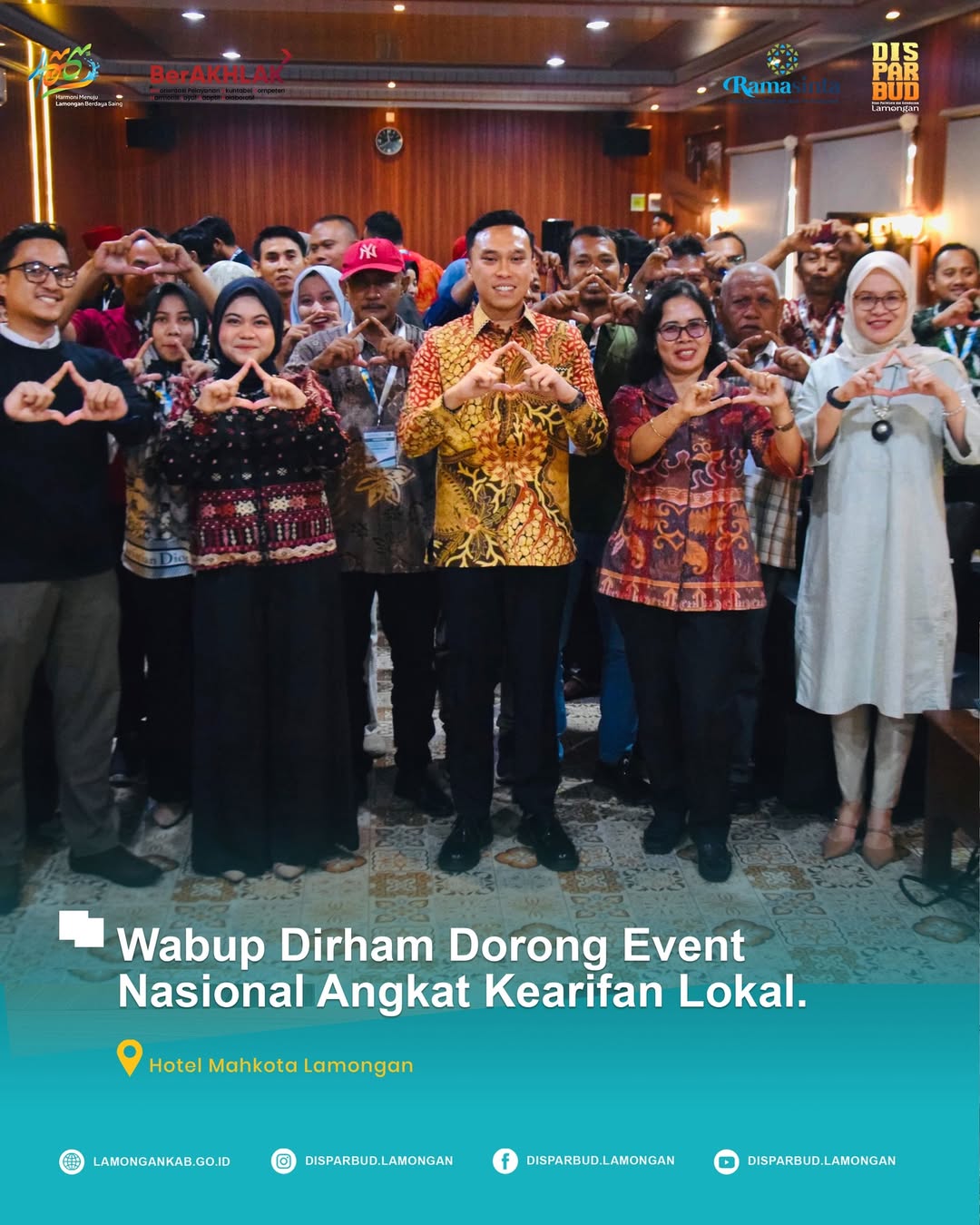 Wabup Dirham Dorong Event Nasional Angkat Kearifan Lokal